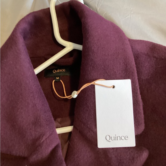 Quince Cashmere and Wool blend Classic single breasted coat - Picture 5 of 6